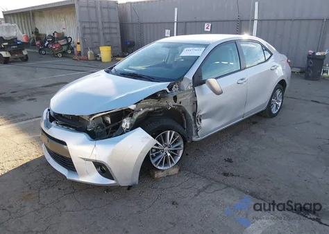 2015 Toyota Corolla Le Plus из США, поврежденный, VIN 2T1BURHE4FC272096